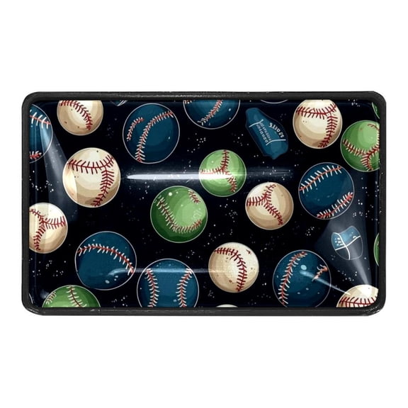 4 Pcs Baseball Crystal Glass Drawer Knob Pull Handle Ergonomic Furniture Cabinet Handle for Kitchen Dresser Cupboard Wardrobe