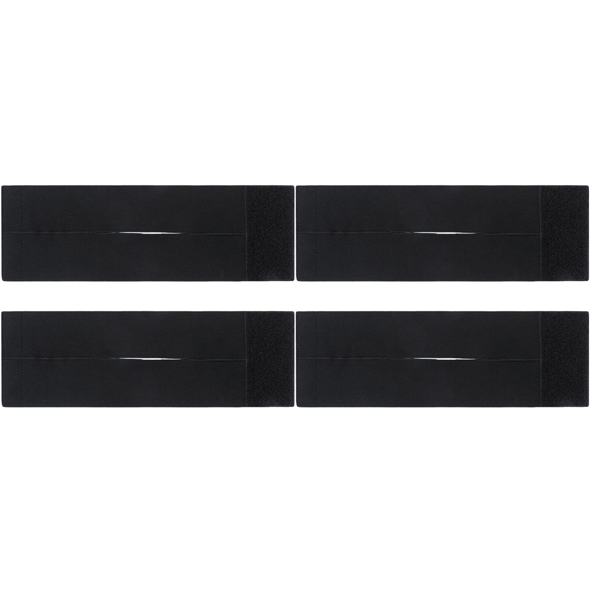 4 Pcs Baseball Glove Strap Womens Gloves Catcher Glove Wraps Black Hair