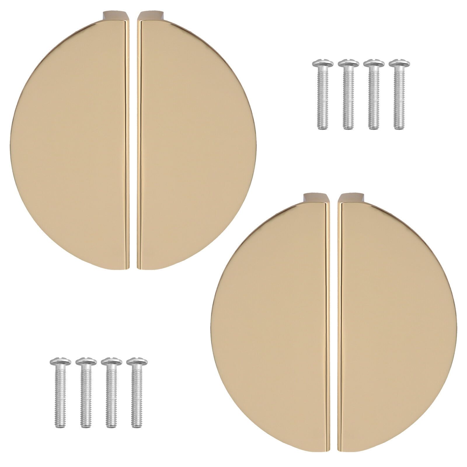 4 Pcs Bathroom Decorations Birthday for Girl Handle Black Knobs Gold ...