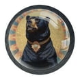 thumbnail image 1 of 4 Pcs Bear Knobs for Kitchen Cabinet Cupboard Dresser Bookcase Drawer Pulls Handles Round Home Decor, 1 of 8