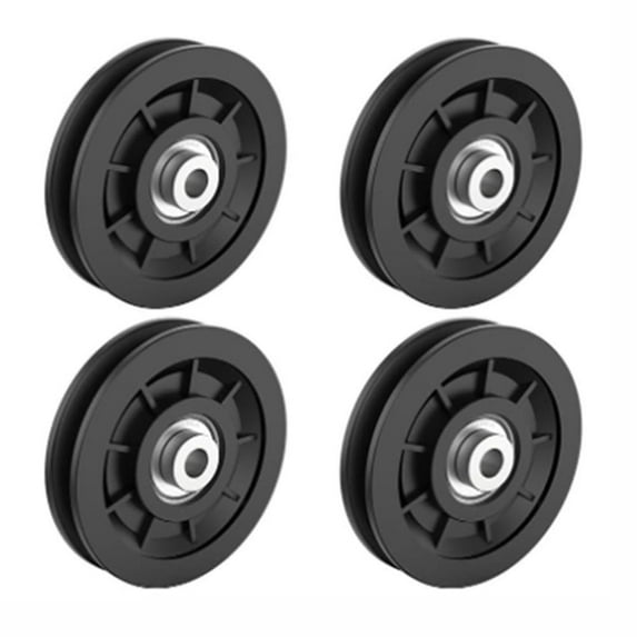 4 Pcs Bearing Pulley 60 70 88 90 95Mm Nylon Silent Pulley For Strength Gym Equipment Longmen Frame Accessories 70Mm