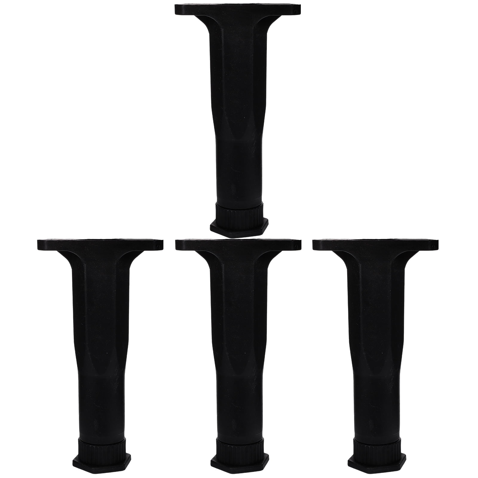 4 Pcs Bed Foot Support Rod Adjustable Legs for Frame Feet Replacement