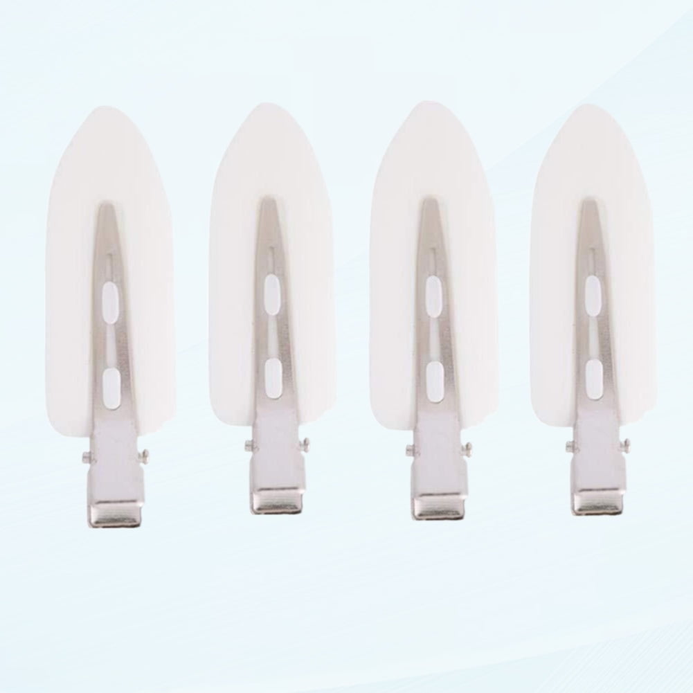4 Pcs No Bend Hair Clips for Women, No Crease Hair Clips, Hair Clips, Curling Pins, Clips for Hair Styling and Makeup, Hair Accessories for Women and Girls