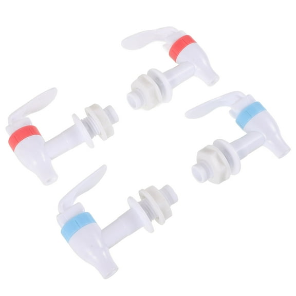 4 Pcs Beverage Dispenser Replacement Spout Water Faucet
