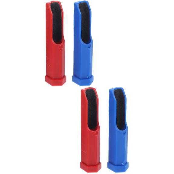 4 Pcs  Billiard Pool Cue Tip Tool Plastic Billiard Pool Cue Tip Shaper Burnisher File Pool Cue Supply