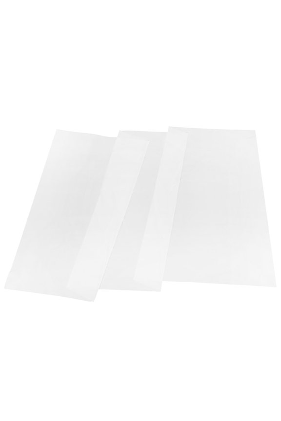 4 Pcs Birthday Party Tablecloth Rectangle White or