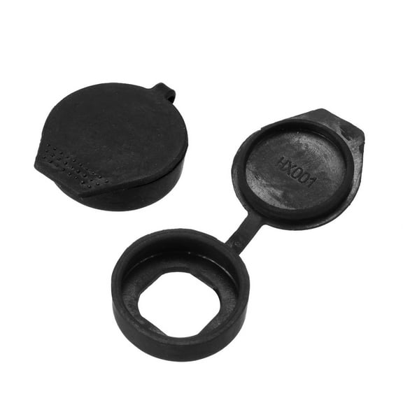 Uxcell 4Pcs Plastic Key Panel Cam Lock Dust Cover Waterproof Cap