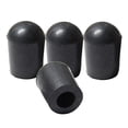 thumbnail image 1 of 4 Pcs Black Rubber Tip 10mm Diameter for Upright Double Bass Endpin, 1 of 5