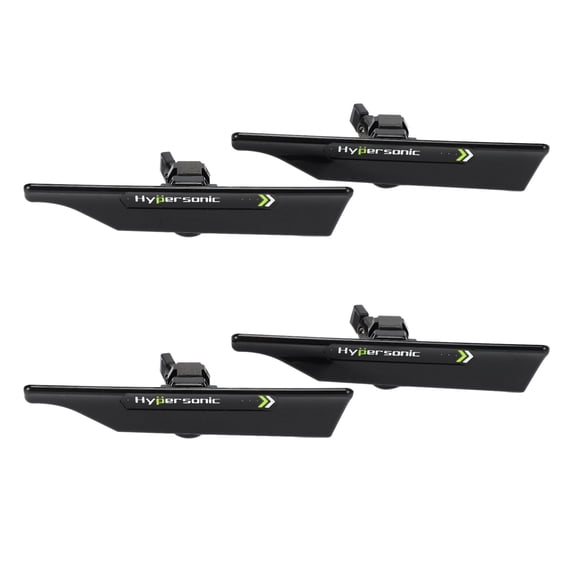 4 Pcs Black Wiper Stand Windshield Wiper Wing Windshield Wiper Blade Spoiler Mate Wing Auto Car Tool
