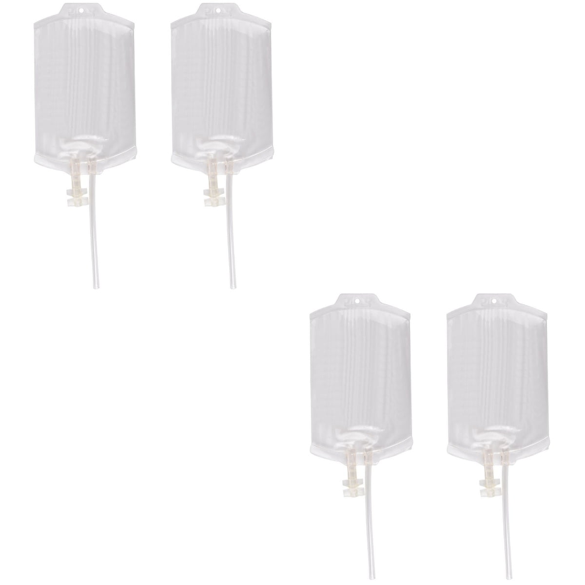 4 Pcs Blood Bag Drink Container Halloween Prop Blood Bags for Drinks