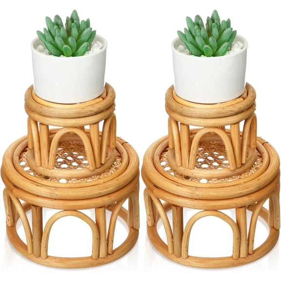 Explore Wicker Pedestals and Plant Stands for Stylish Home Decor