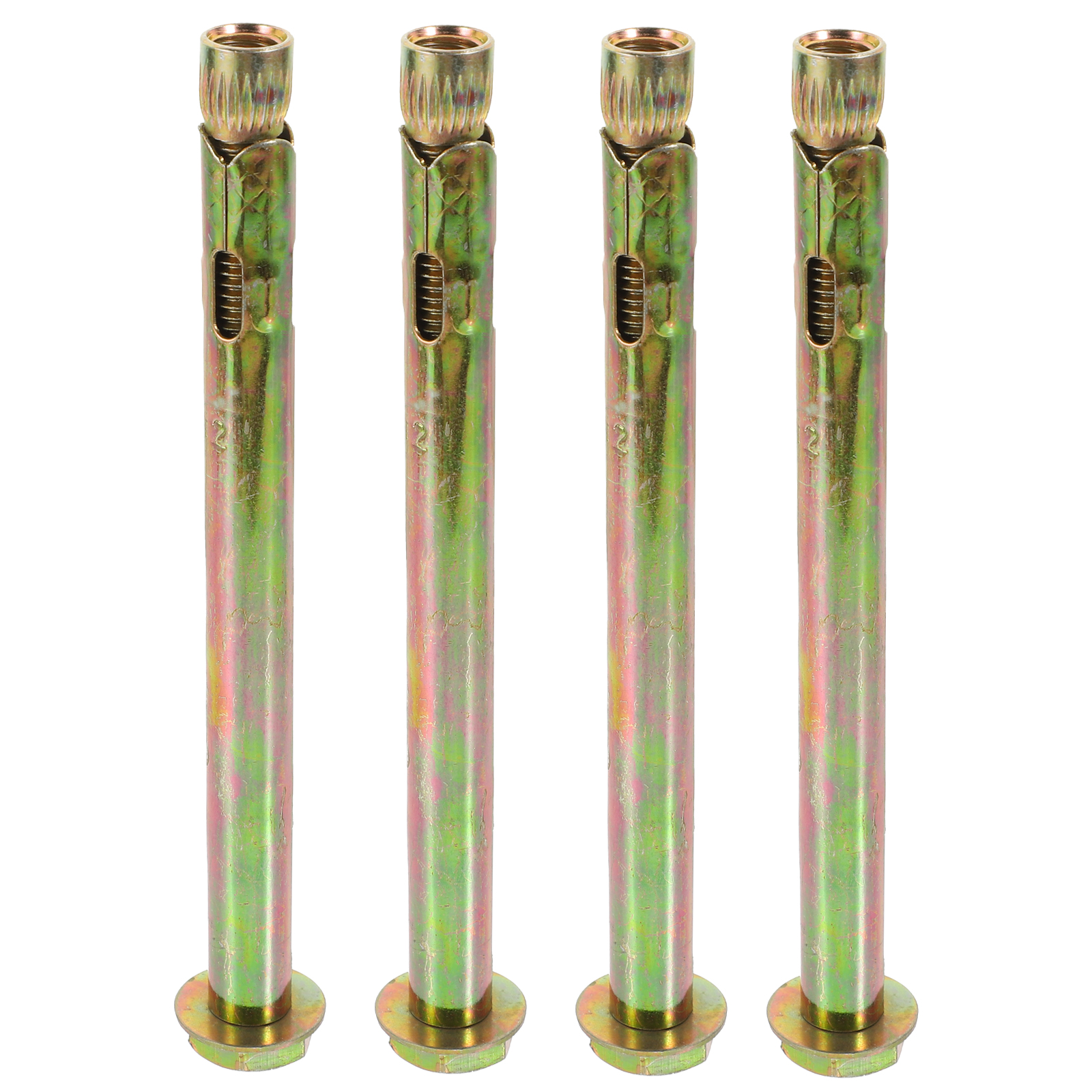 4 Pcs Bolts Concrete Anchors Heavy Duty Anchor Knurled Drop in Anchors
