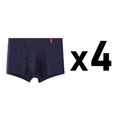 4 Pcs Boxer Men Sexy Stripe Panties Underwear Sexy Knickers for Men