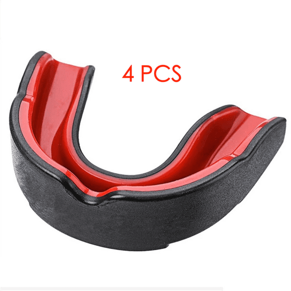 4 Pcs Boxing Teeth Protector EVA Gum Shield Mouth Guard For Football MMA Rugby Sport Mouthguard Tooth Brace Protection Kid Adult