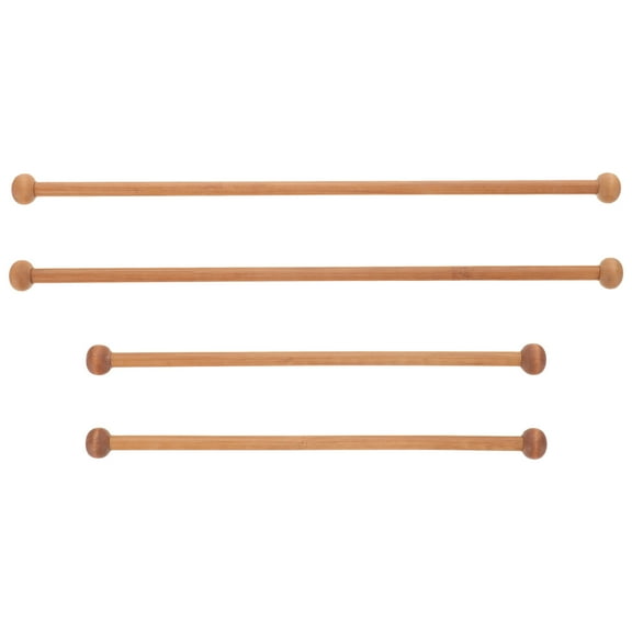 4- Hanging Rods for Quilt Display, Tapestry Sticks, Easy to Use Decorative Hangers for Home and Office