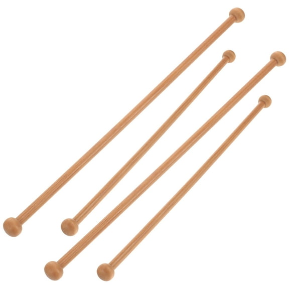 4 Pcs Wooden Hanging Rods for Wall Display, Quilt Hangers, Tapestry Rods, Weaving Item Holders for Home Decor