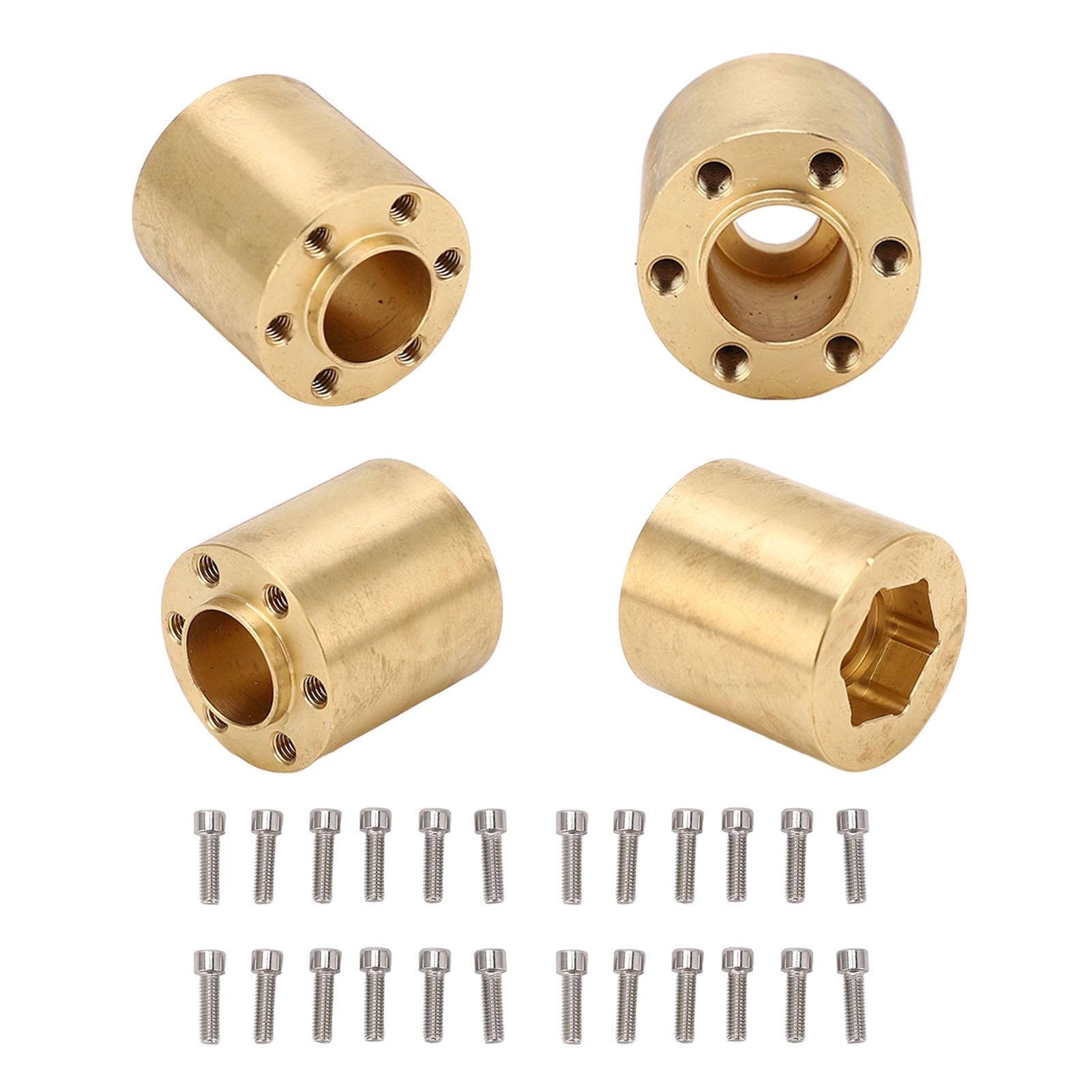 4-pcs-brass-wheel-hex-hub-adapter-rc-car-crawler-widen-adapter-for-1-10