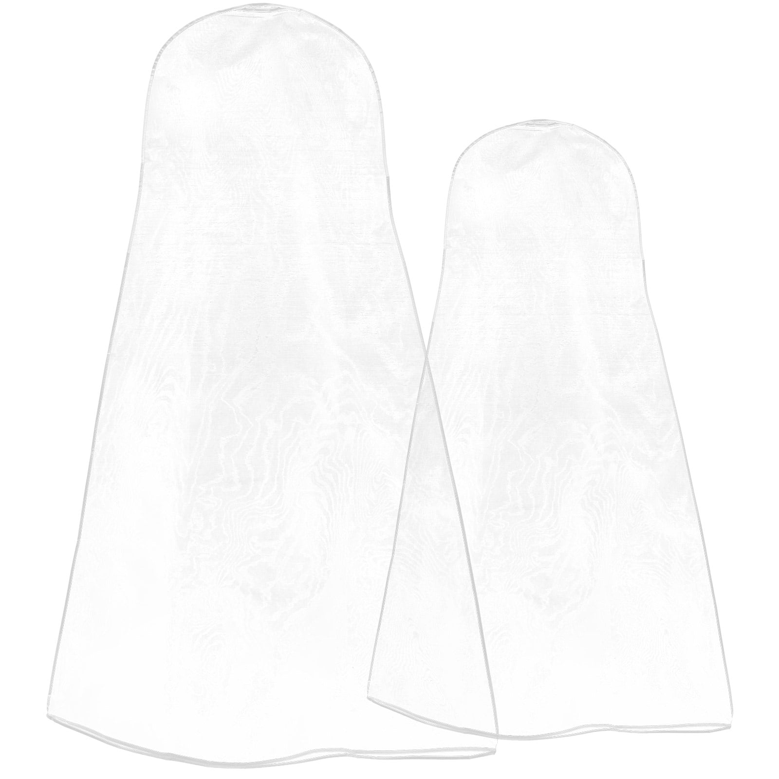 4 Pcs Bridesmaid Dresses Coat Bag Coat Storage Bag Dry Cleaning Bags