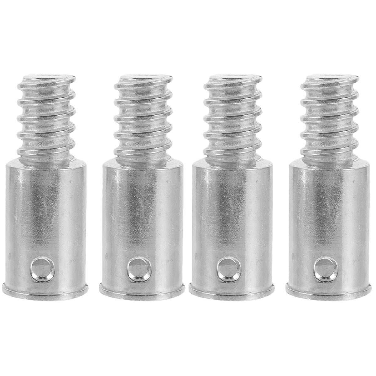 4 Pcs Broom Handle Threaded End Broom Handle Adapter Threaded Ends for
