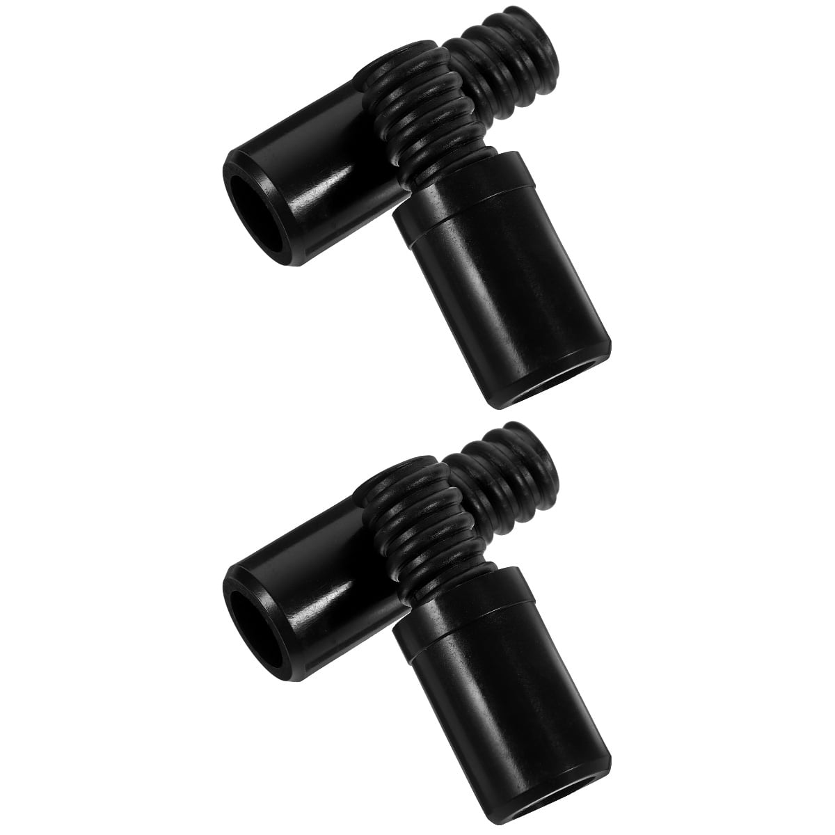 Plastic Tips Threaded 4 Pcs Broom Handle Threaded End Threaded Tip Replaceable Plastic ...