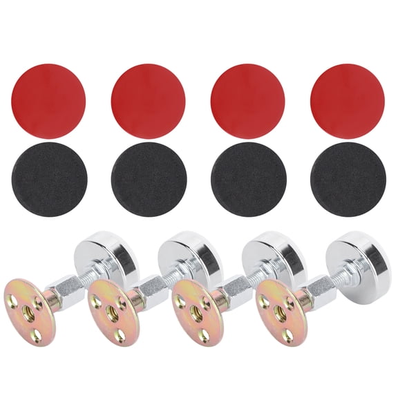 TAILTOSS Bed Frame Stabilizer Anti-Shake Stainless Steel Reduce Noise Furniture Home Use 4Pcs