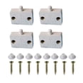 thumbnail image 1 of 4 Pcs Cabinet Door Switch Cabinet Lamp Switch Drawers Open on Door Applicable to 12V 24V 110V White, 1 of 7