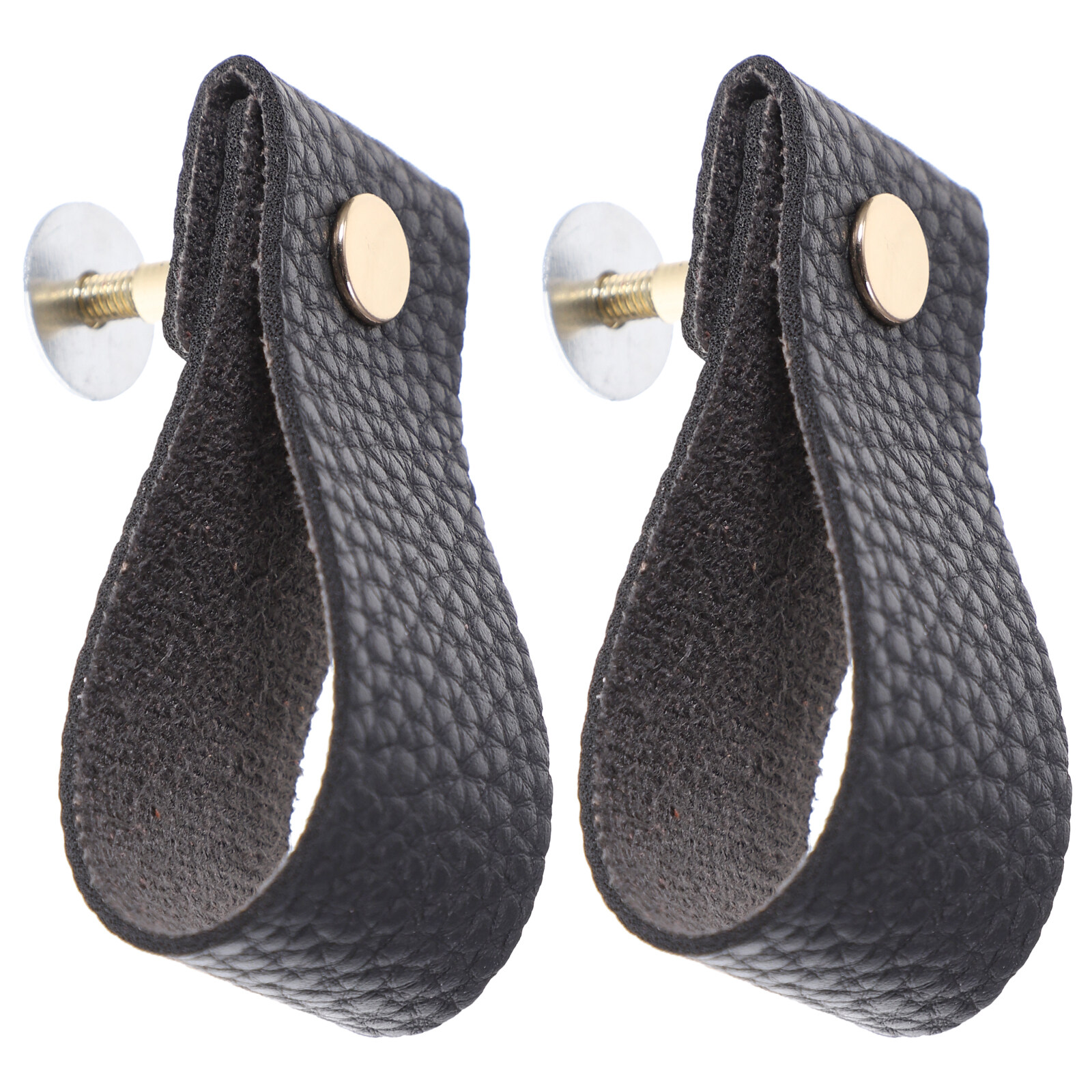 4 Pcs Luggage Handle Knobs for Dresser Leather Handles Drawers