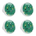 thumbnail image 1 of 4 Pcs Cactus Knobs for Kitchen Cabinet Cupboard Dresser Bookcase Drawer Pulls Handles Round Home Decor, 1 of 5