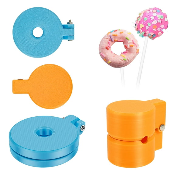 4 Pcs Cake Pop Mold Shapes Press Set Reusable Cake Pop Mold Set Practical Baking Tools Accessories for Home Baking Birthday Parties Wedding Desserts