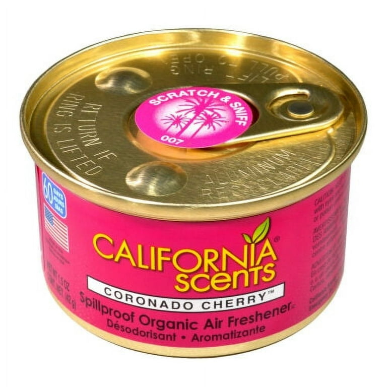 Désodorisant Pour Voiture California Scents Coronado Cerise (4 pcs