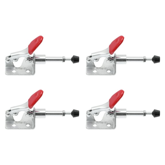 4 Pcs Cam Rack Quick Fixture Tool Straight-line Action Clamp