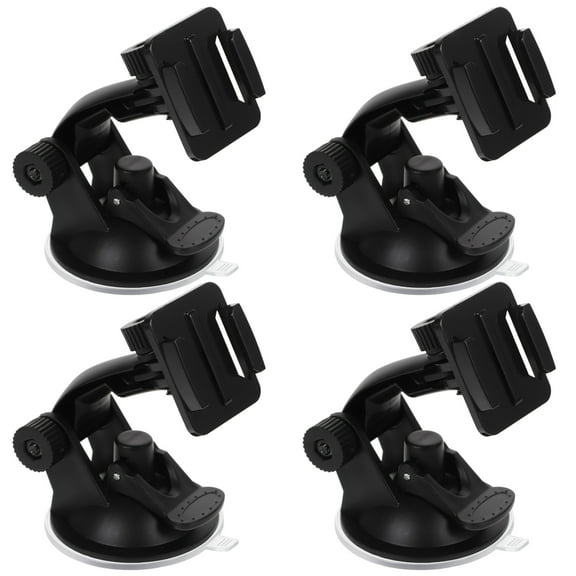 NIAIZEK 4-Pack Black Car Camera Mount Cup Holder Stable Easy Installation for Dashcams GPS