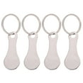 thumbnail image 1 of 4 Pcs Car Cart Token Unlocker Compact Shopping Tokens, 1 of 6