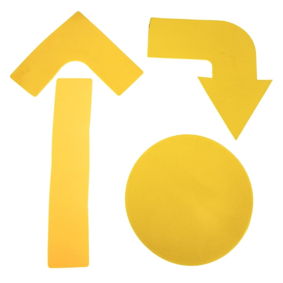 4Pcs Flat Spot Markers Composite Material Sports Exercise Ground Marking Tools