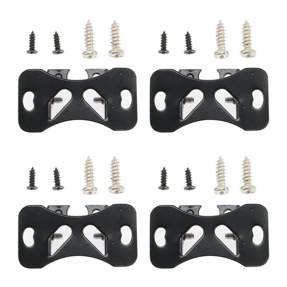 4 Pcs Car Mount Car Products Holder for Backup Camera License Plate Bracket Car Rear View Bracket Universal Wrought Iron