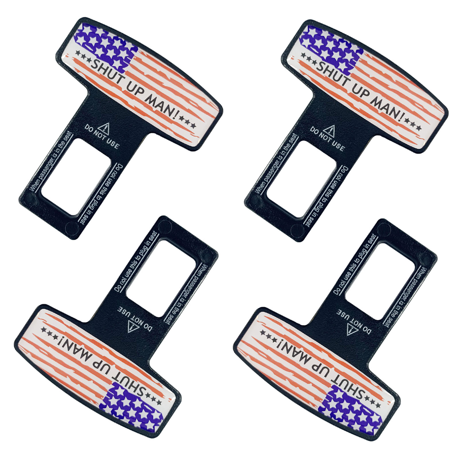 4 Pcs Car Seat Belt Clip Buckle