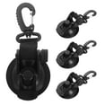 thumbnail image 1 of 4 Pcs Car Suction Cup Hook Window Hooks Tent Cups Travel, 1 of 6