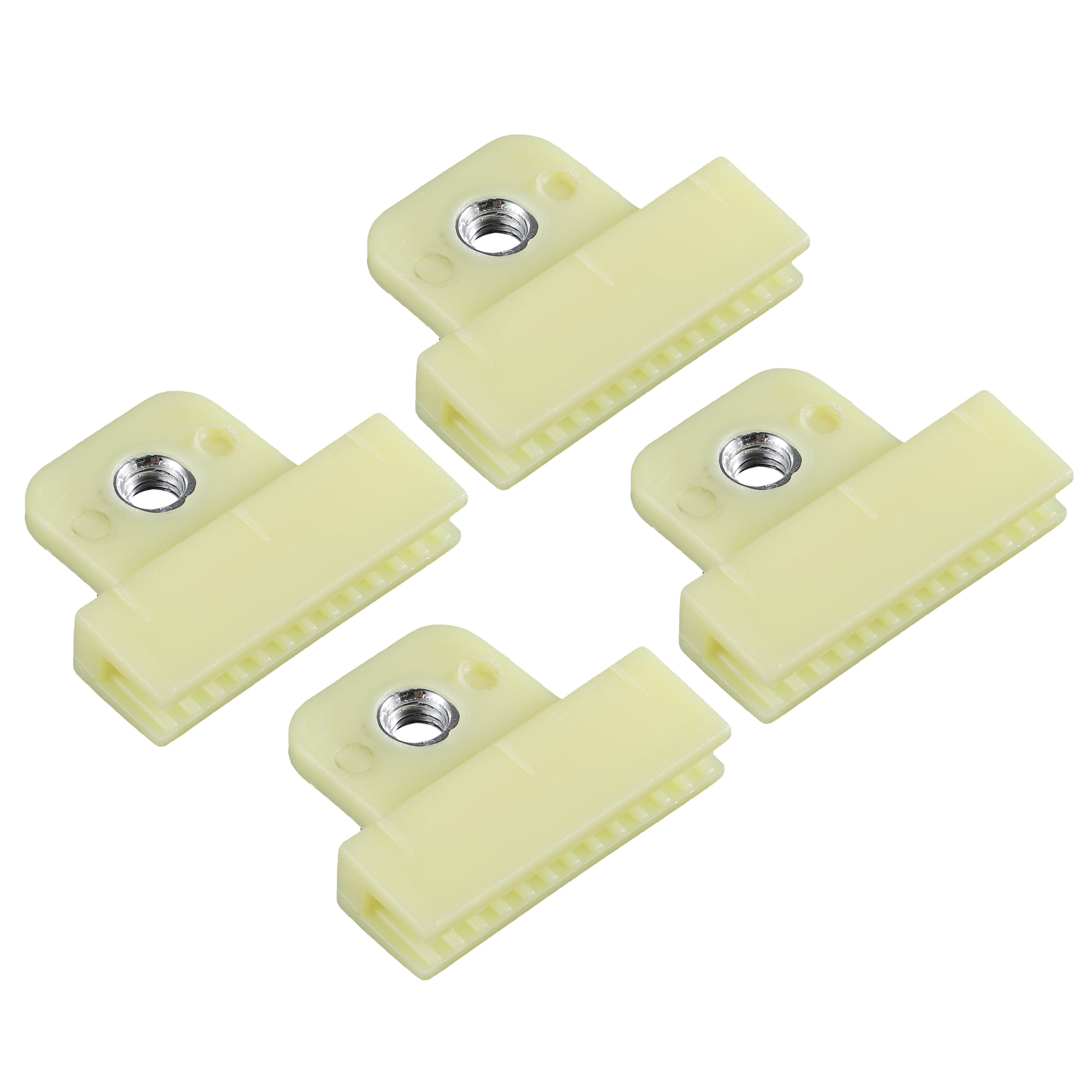 4 Pcs Car Window Door Glass Channel Retainer Clip 1.57"x1.30"x0.39 ...