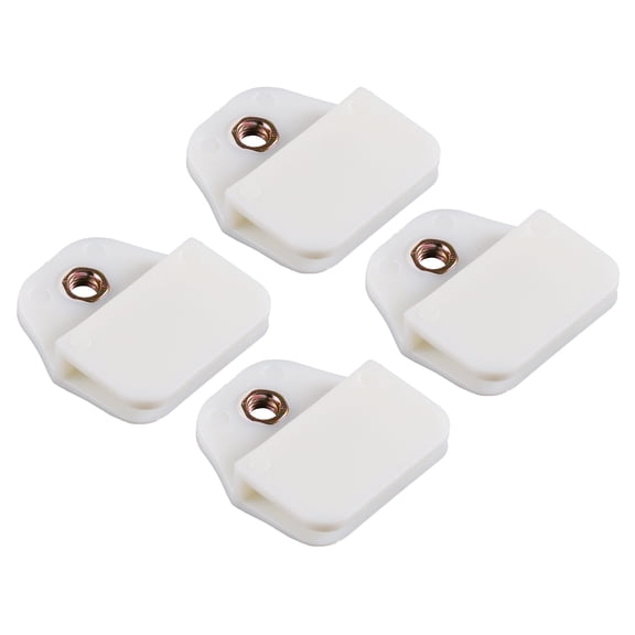 4 Pcs Car Window Door Glass Channel Retainer Clip 1.69"x1.57"x0.43" Glass Regulator Holder Sash Clip