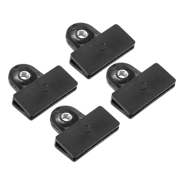 4 Pcs Car Window Door Glass Channel Retainer Clip 1.77"x1.69"x0.43" Glass Regulator Holder Sash Clip