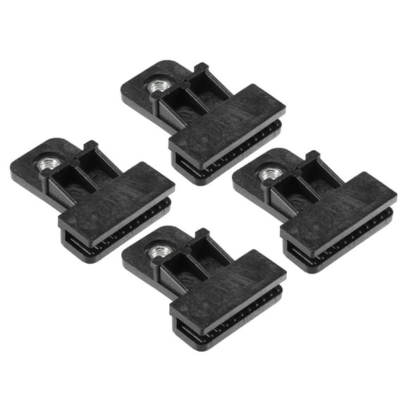 4 Pcs Car Window Door Glass Channel Retainer Clip 2.01"x1.57"x0.67" Glass Regulator Holder Sash Clip