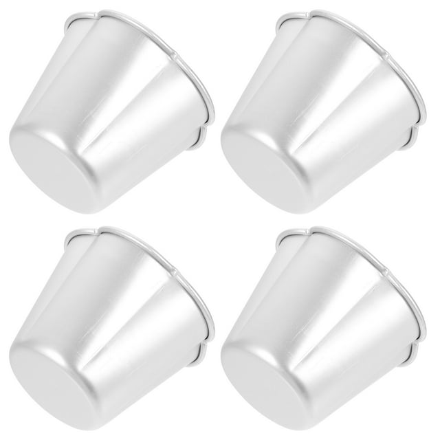 4 Pcs Caramel Jelly Pudding Paper Cups Pudding Making Tool Baking Molds ...
