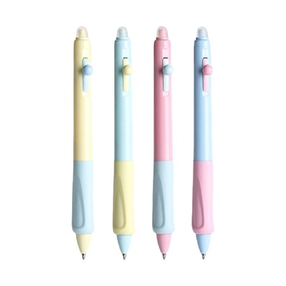 4 Pcs Cartoon Panda Erasable Pen Gel Pen 0.5mm Neutral Pen Gel Inks Pen Pen for Writing Drawing