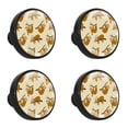 thumbnail image 1 of 4 Pcs Cartoon Sloth Knobs for Kitchen Cabinet Cupboard Dresser Bookcase Drawer Pulls Handles Round Home Decor, 1 of 5
