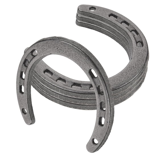 4 Pcs Cast Iron Horseshoe Decoration Horseshoe Wall Decor Rustic Horseshoe Plaque Cast Iron Horseshoe Iron Wall Decors