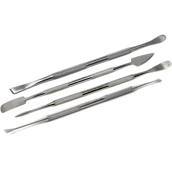 4 Pcs Ceramic Pottery Clay Model Home Craft Art Clay Art Tool Pottery Ceramics Tool Stainless Steel Spatulas Craft Tool Shaping & Refining