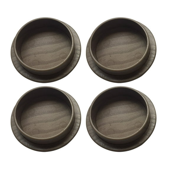 KALLORY Table Leg Floor Protectors For Home Decoration 4Pcs 2.5X2.5X0.5In