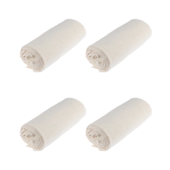 MERRYHAPY Beige Cheesecloth 4-Pack Food Straining Cloth for Cooking, Filtering, and Cheese Making