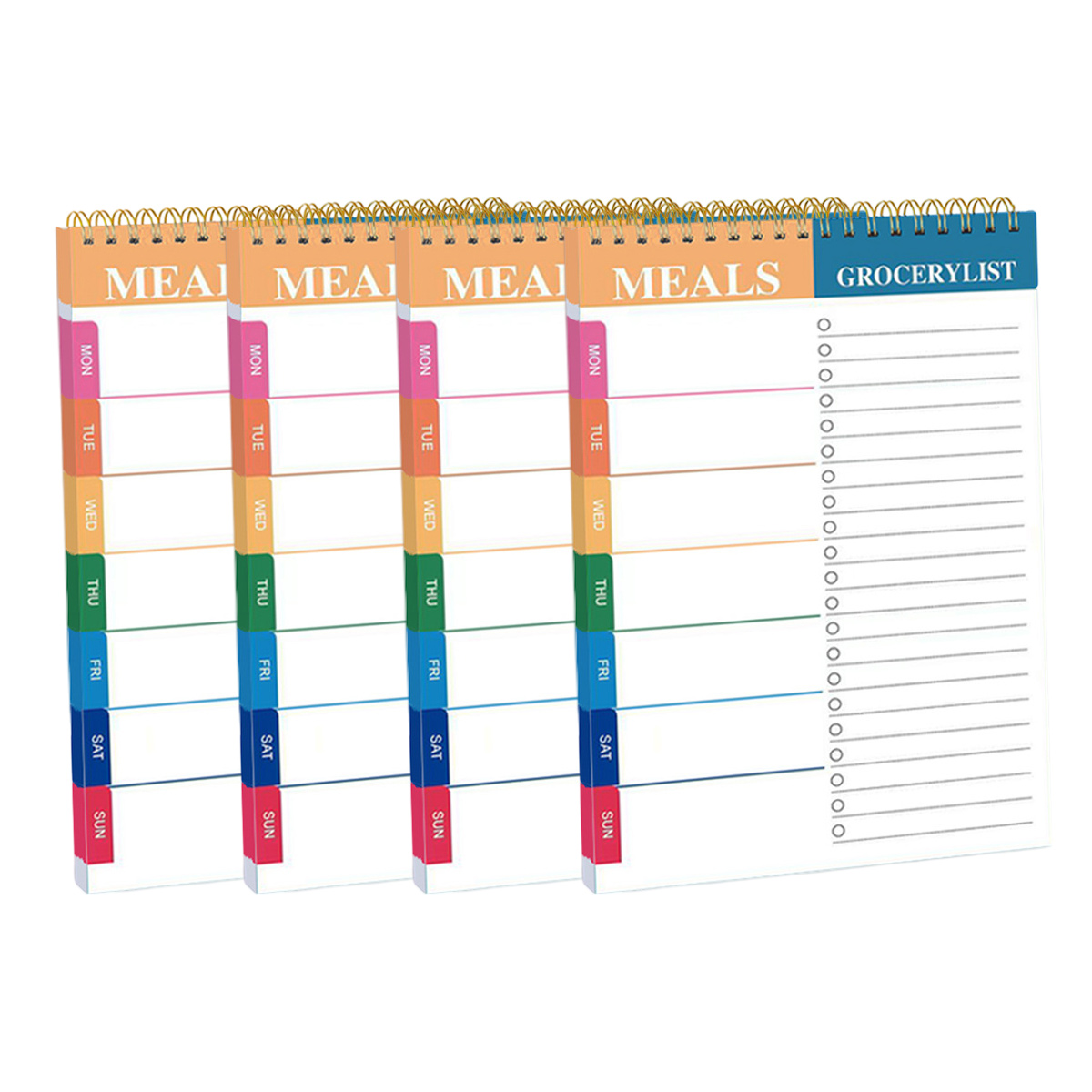 4 Pcs Chore Chart Planners Dly and Weekly Chore Planning Pad 50 Sheets