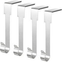 4 Pcs Christmas Stocking Holders Mantel Hook Hangers Fireplace Hooks Hanger Christmas Stocking Hook Fireplace Hanger Grip for Christmas Party Decorations